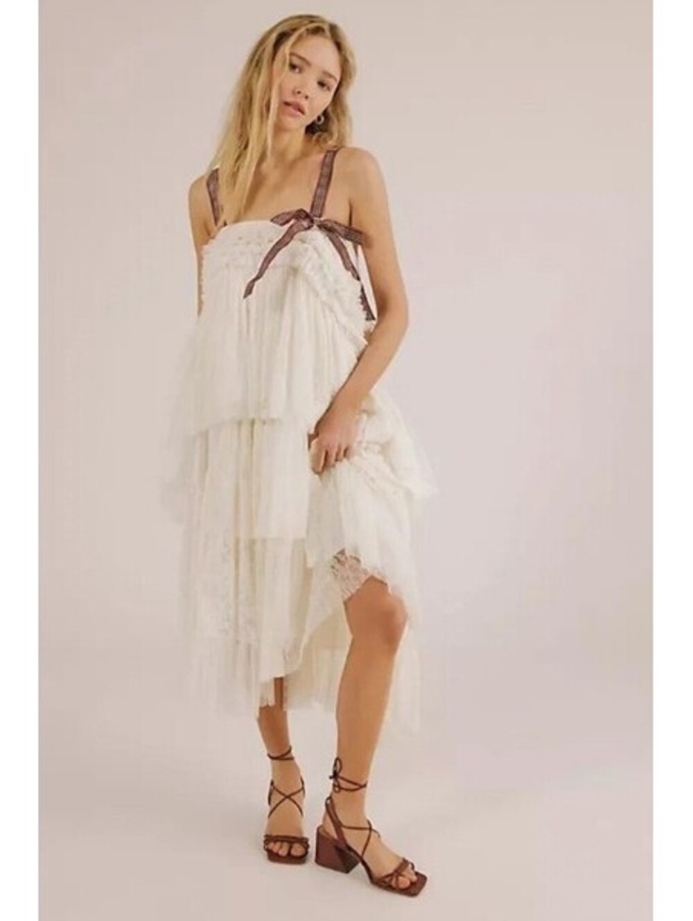 Free People Isable Midi Dress